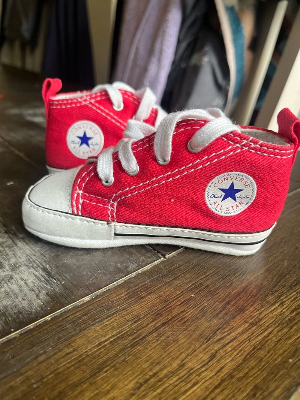 Red shoes